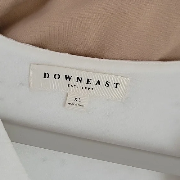 White Eyelet Button-Down Dress - Picture 4 of 5